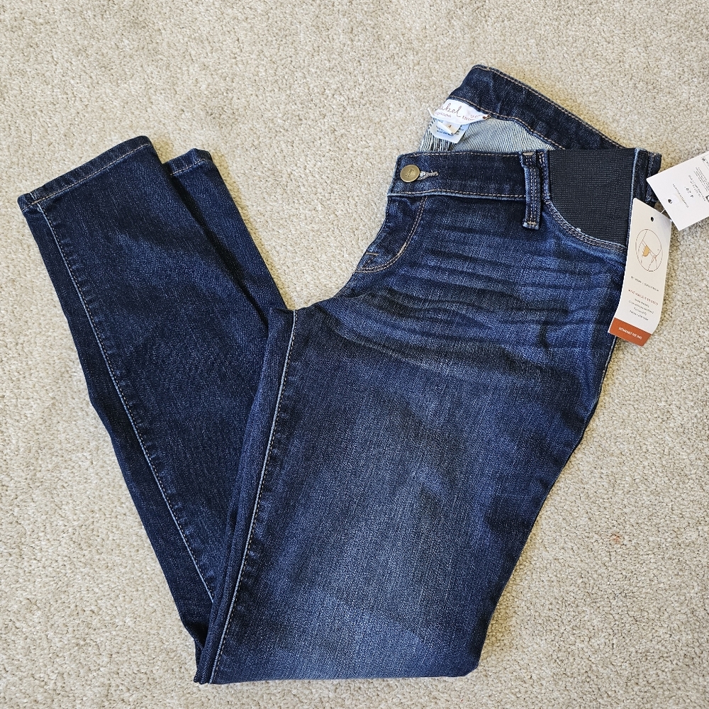 NWT Maternity Skinny Denim Jeans Size 4 29"